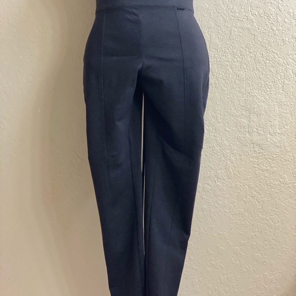 Anne Klein Dark Gray Stretch Pants